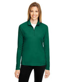 Team 365 Women's Zone Performance Quarter-Zip Pullover TT31W