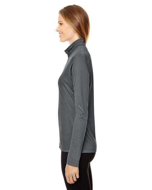 Team 365 Women's Zone Performance Quarter-Zip Pullover TT31W