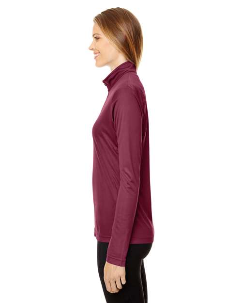 Team 365 Women's Zone Performance Quarter-Zip Pullover TT31W