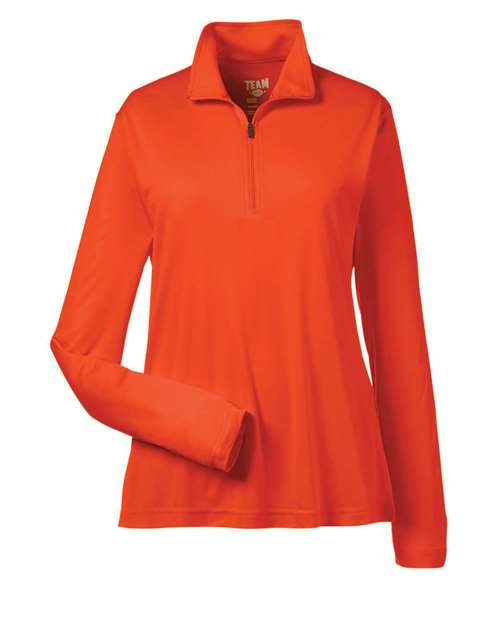 Team 365 Women's Zone Performance Quarter-Zip Pullover TT31W