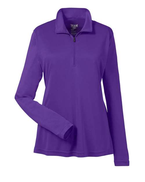 Team 365 Women's Zone Performance Quarter-Zip Pullover TT31W