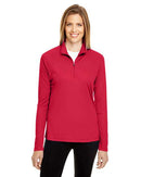 Team 365 Women's Zone Performance Quarter-Zip Pullover TT31W