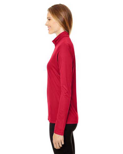 Team 365 Women's Zone Performance Quarter-Zip Pullover TT31W