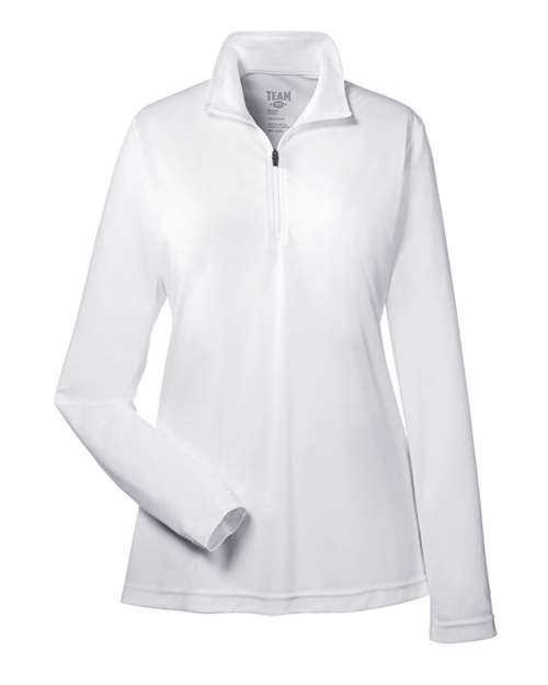 Team 365 Women's Zone Performance Quarter-Zip Pullover TT31W