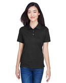 Harriton Women's Easy Blend Polo M265W - Black