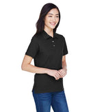 Harriton Women's Easy Blend Polo M265W - Black
