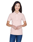 Harriton Women's Easy Blend Polo M265W - Blush