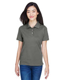 Harriton Women's Easy Blend Polo M265W - Charcoal