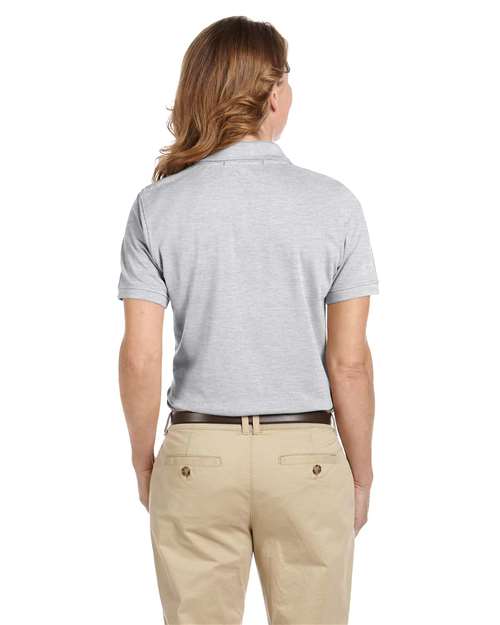 Harriton Women's Easy Blend Polo M265W - Grey Heather
