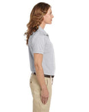 Harriton Women's Easy Blend Polo M265W - Grey Heather