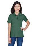 Harriton Women's Easy Blend Polo M265W - Hunter