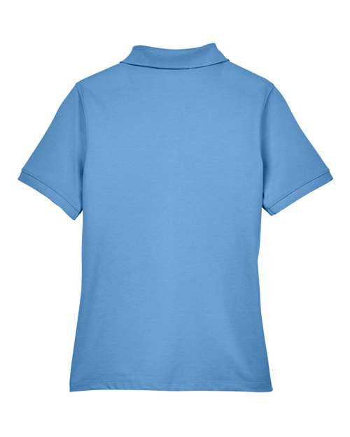 Harriton Women's Easy Blend Polo M265W - Light College Blue