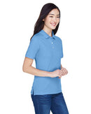 Harriton Women's Easy Blend Polo M265W - Light College Blue