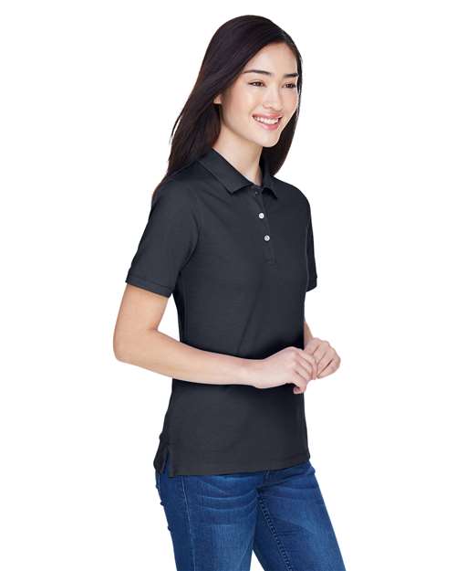 Harriton Women's Easy Blend Polo M265W - Navy