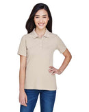 Harriton Women's Easy Blend Polo M265W - Stone