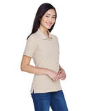Harriton Women's Easy Blend Polo M265W - Stone