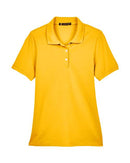 Harriton Women's Easy Blend Polo M265W - Sunray Yellow