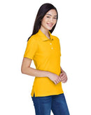 Harriton Women's Easy Blend Polo M265W - Sunray Yellow