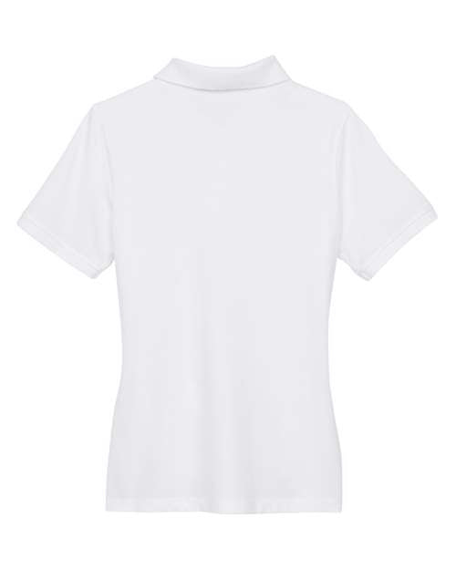 Harriton Women's Easy Blend Polo M265W - White