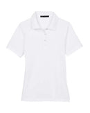Harriton Women's Easy Blend Polo M265W - White