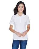 Harriton Women's Easy Blend Polo M265W - White