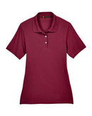 Harriton Women's Easy Blend Polo M265W - Wine