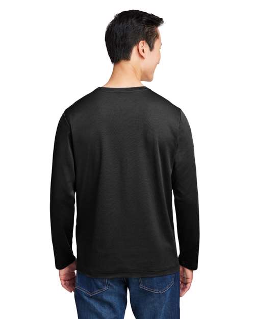 Harriton Charge Snag and Soil Protect Long Sleeve T-Shirt M118L