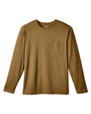 Harriton Charge Snag and Soil Protect Long Sleeve T-Shirt M118L
