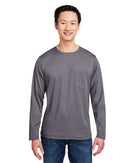 Harriton Charge Snag and Soil Protect Long Sleeve T-Shirt M118L