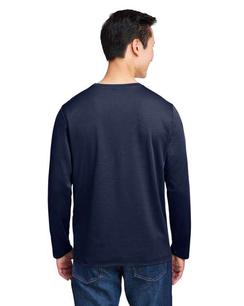 Harriton Charge Snag and Soil Protect Long Sleeve T-Shirt M118L
