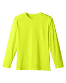 Harriton Charge Snag and Soil Protect Long Sleeve T-Shirt M118L