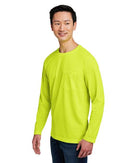 Harriton Charge Snag and Soil Protect Long Sleeve T-Shirt M118L