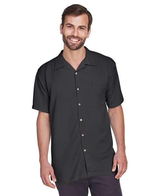 Harriton Bahama Cord Camp Shirt M570