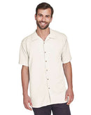 Harriton Bahama Cord Camp Shirt M570