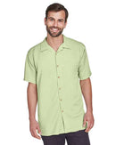 Harriton Bahama Cord Camp Shirt M570