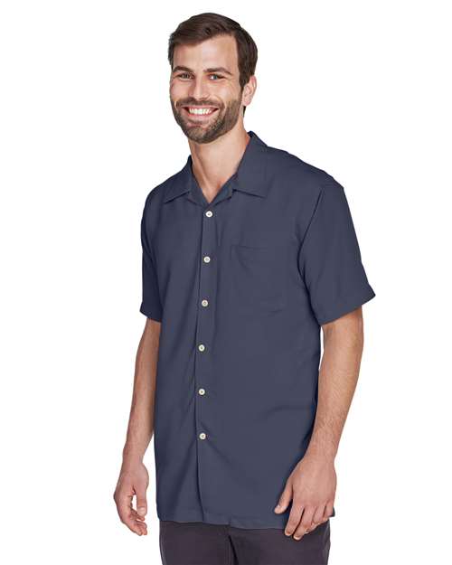 Harriton Bahama Cord Camp Shirt M570