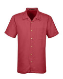 Harriton Bahama Cord Camp Shirt M570