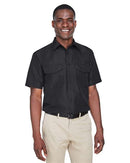 Harriton Key West Short Sleeve Performance Staff Shirt M580