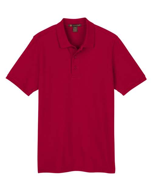 Harriton Valiant Cotton Snag Protect Polo M205