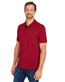 Harriton Valiant Cotton Snag Protect Polo M205
