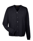 Harriton Pilbloc™ V-Neck Button Cardigan Sweater M425