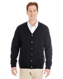 Harriton Pilbloc™ V-Neck Button Cardigan Sweater M425