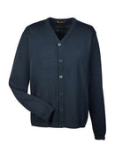 Harriton Pilbloc™ V-Neck Button Cardigan Sweater M425