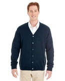 Harriton Pilbloc™ V-Neck Button Cardigan Sweater M425