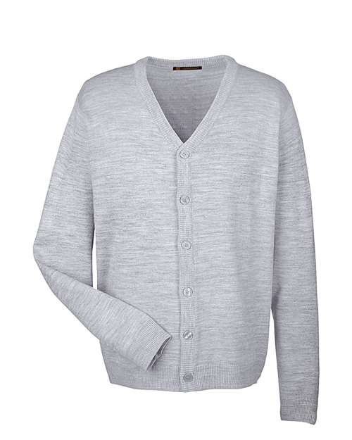 Harriton Pilbloc™ V-Neck Button Cardigan Sweater M425