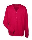Harriton Pilbloc™ V-Neck Button Cardigan Sweater M425
