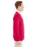 Harriton Pilbloc™ V-Neck Button Cardigan Sweater M425