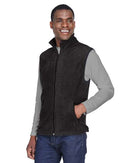 Harriton Fleece Full-Zip Vest M985