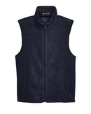 Harriton Fleece Full-Zip Vest M985