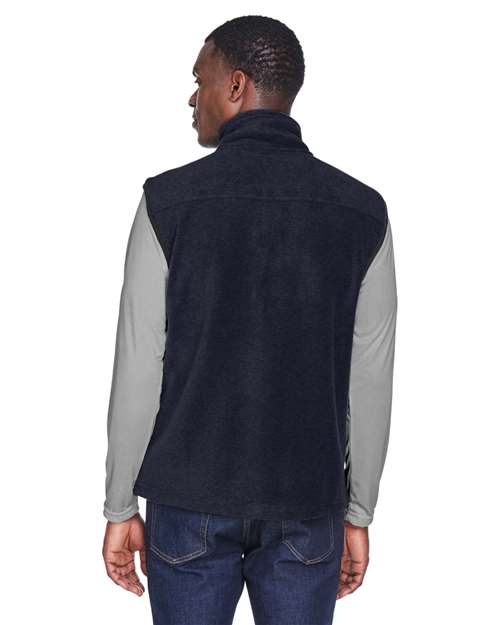 Harriton Fleece Full-Zip Vest M985